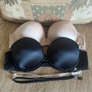 ✅Vectorial Secret - Black/Nude Very Sexy Multi Way Bra Sets.